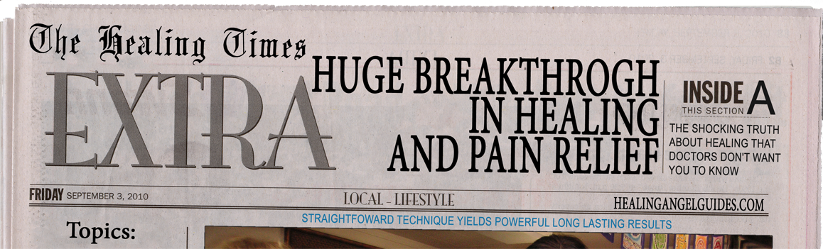 HUGE BREAKTHROUGH IN HEALING AND PAIN RELIEF: The shocking truth that doctors don't want you to know